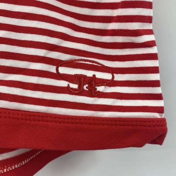 James Tudor Boxer Briefs Red/White Stripe Sz XS - Picture 2 of 5